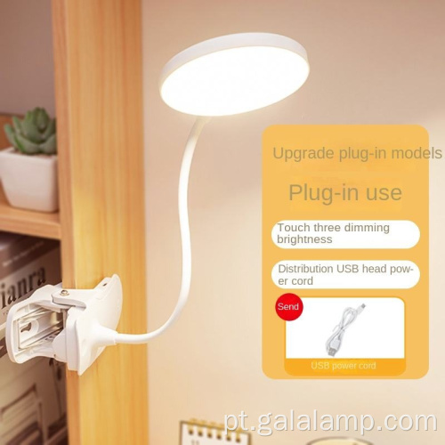 Luz LED que cuida dos olhos para leitura e casa